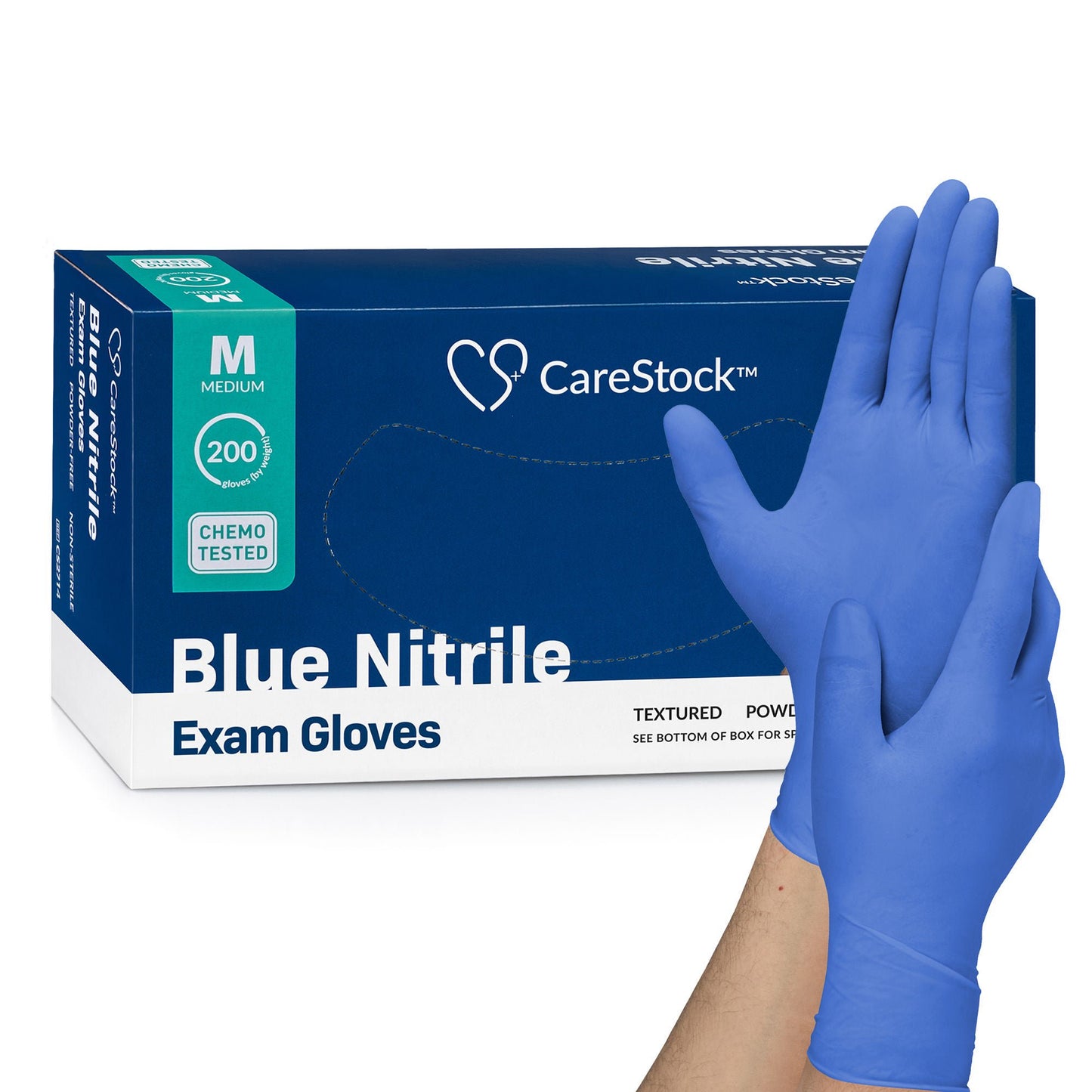 GLOVE, EXAM NTRL MD N/S CHEMO (200/BX 10BX/CS)