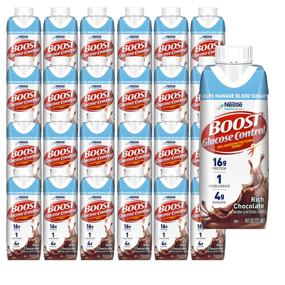 BOOST, GLUCOSE CONTROL RICH CHOCOLATE 8OZ (24/CS)