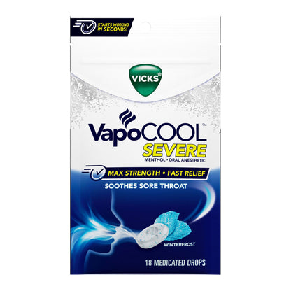 VICKS, DRP SEVERE SORE THROAT WINTERFROST (18/BG)