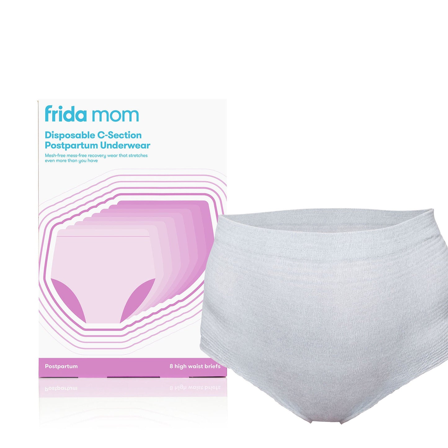 UNDERWEAR, POSTPARTUM HI-WAISTFRIDA MOM PETITE (8/PK 24PK/C