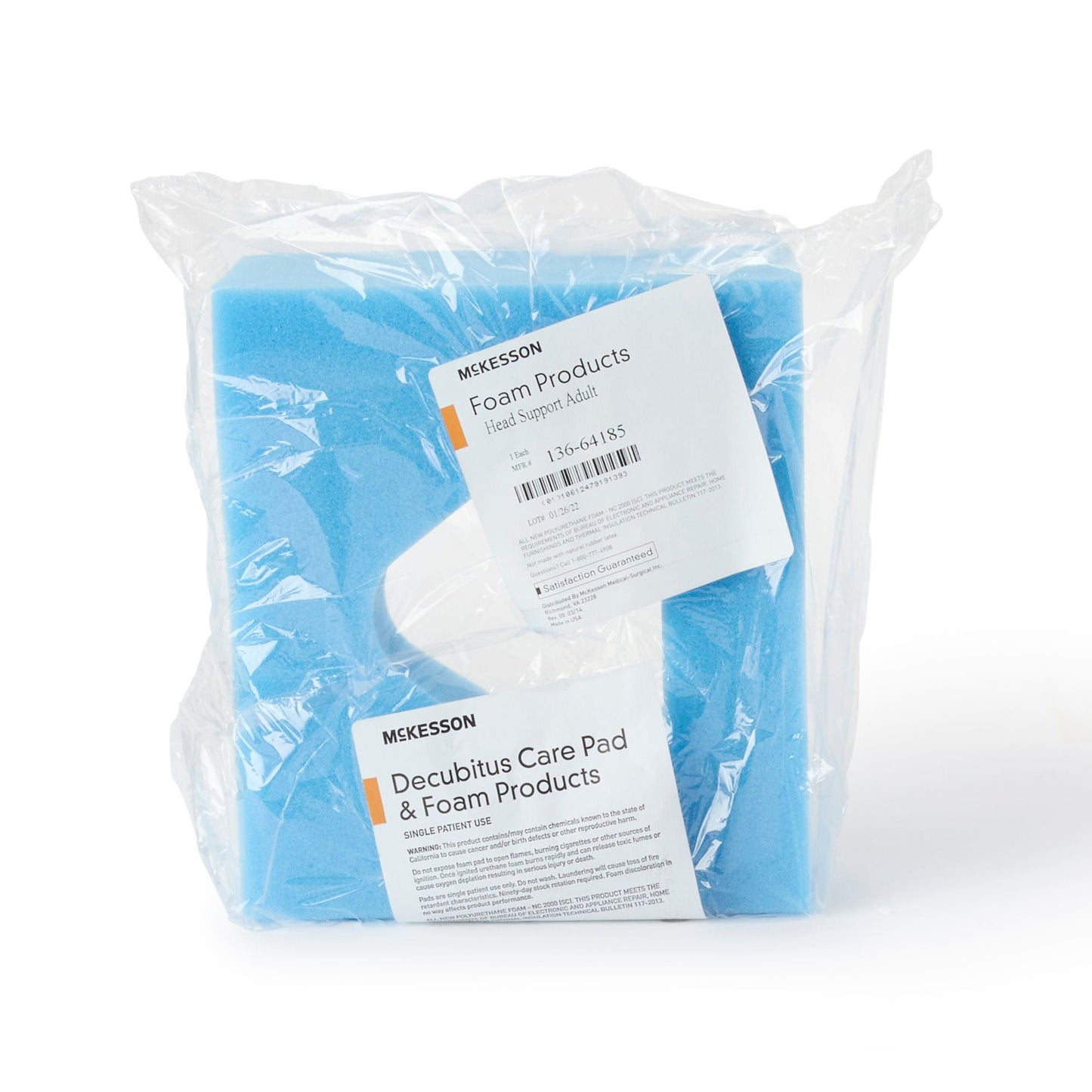 HEADREST, FOAM ADLT (24/CS) )