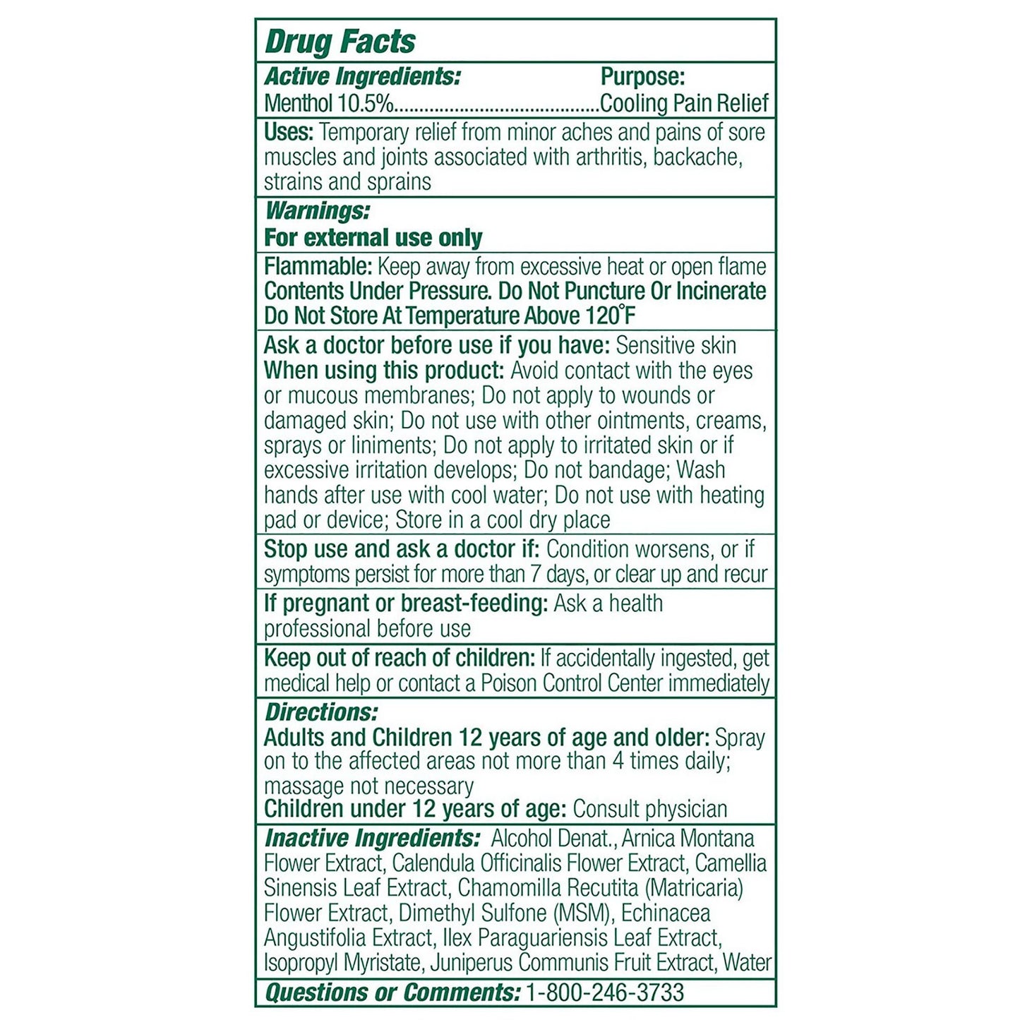BIOFREEZE PRO, SPR 360DEG 4OZ (12/BX 6BX/CS)