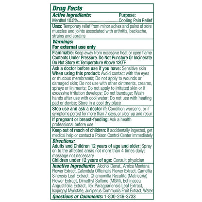 BIOFREEZE PRO, SPR 360DEG 4OZ (12/BX 6BX/CS)