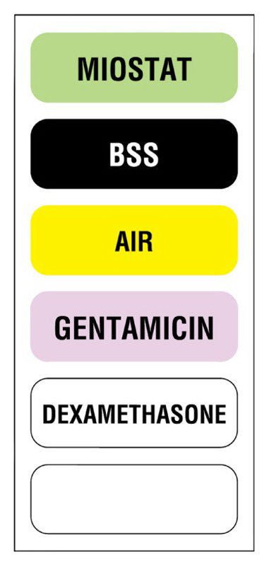 LABEL SURG MEDS ST 25/BX