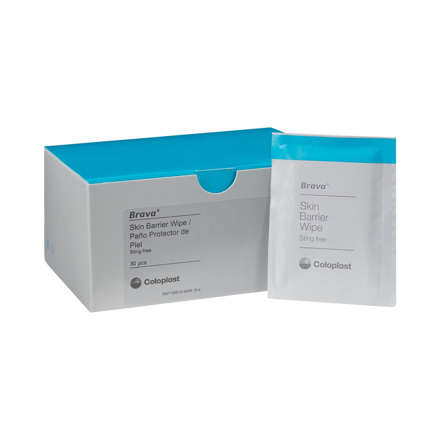 WIPE, WET OSTOMY BRAVA SKIN BARRIER (30/BX)