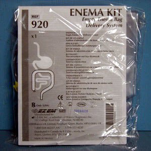 BAG, ENEMA E-Z-PAQUE/EMPTY (48/CS)