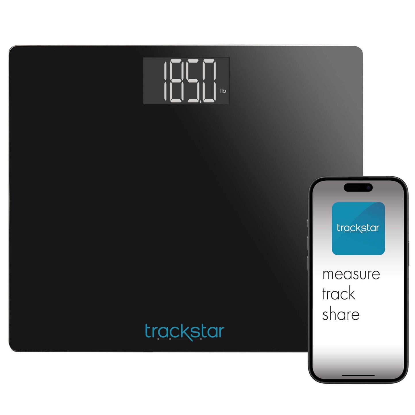 SCALE, DIGITAL WEIGHT SMART TRACKSTAR WIDE-PLATFORM (6/CS)