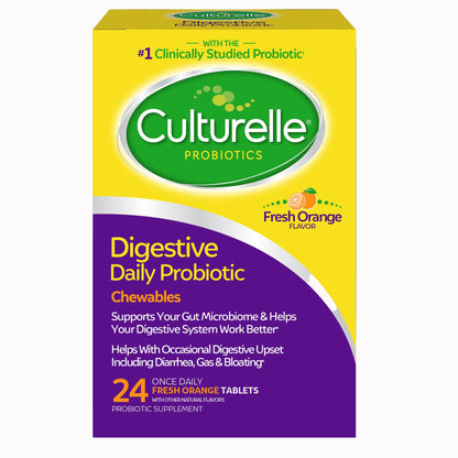 SUPPLEMENT, TAB CHEW CULTURELLE DIGESTIVE HEALTH (24/BX 24BX