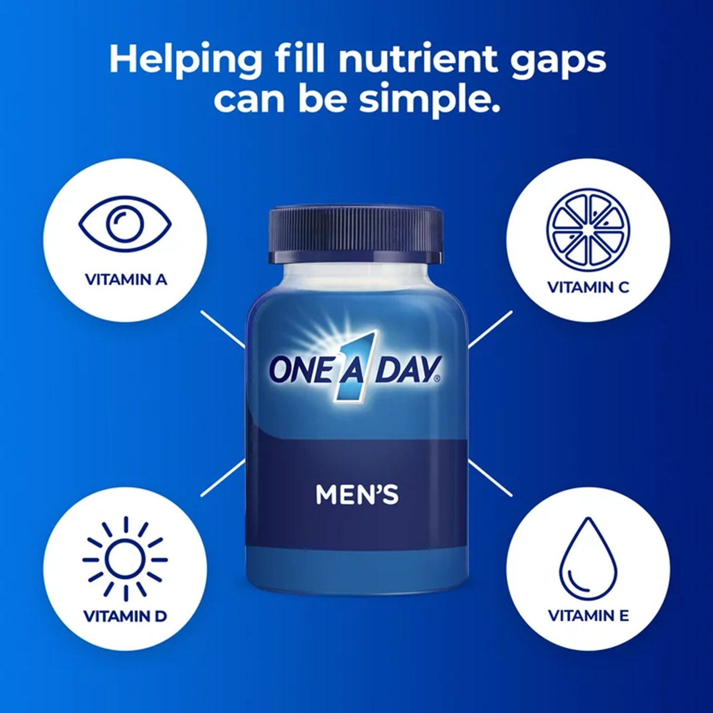 ONE-A-DAY, TAB MENS COMPLETE MULTIVITAMIN (60/BT)