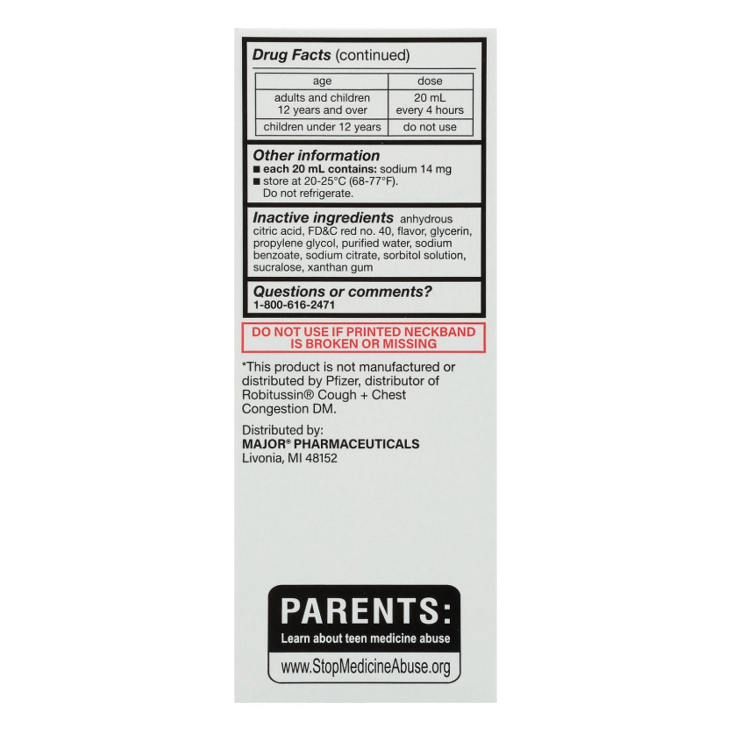 ROBAFEN DM, LIQ COUGH 50-5MG/5ML 118ML