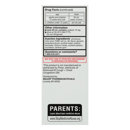 ROBAFEN DM, LIQ COUGH 50-5MG/5ML 118ML