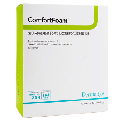 DRESSING, FOAM COMFORTFOAM 4X5(10/BX)