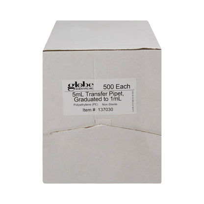 PIPETTE, TRANSFER 5ML GRAD (500/BX 10BX/CS)