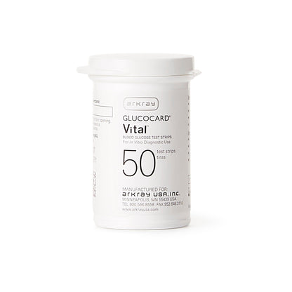 STRIP, TEST GLUCOCARD VITAL (50/BX 12BX/CS)