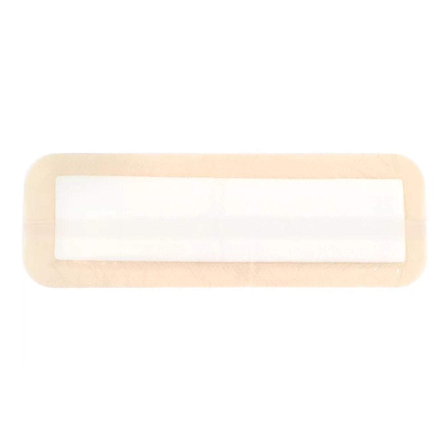 DRESSING, SIL BORDER 5LAYER ADH STR 4"X12" (5/BX 5BX/CS)