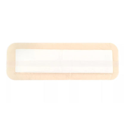 DRESSING, SIL BORDER 5LAYER ADH STR 4"X12" (5/BX 5BX/CS)