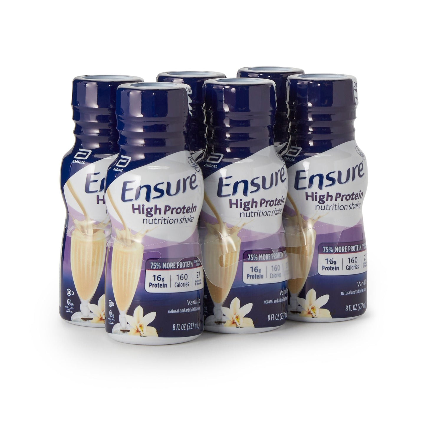 ENSURE, ACTIVE HI PROTEIN MUSCLE HLTH VAN 8OZ (6/CT 4CT/CS)