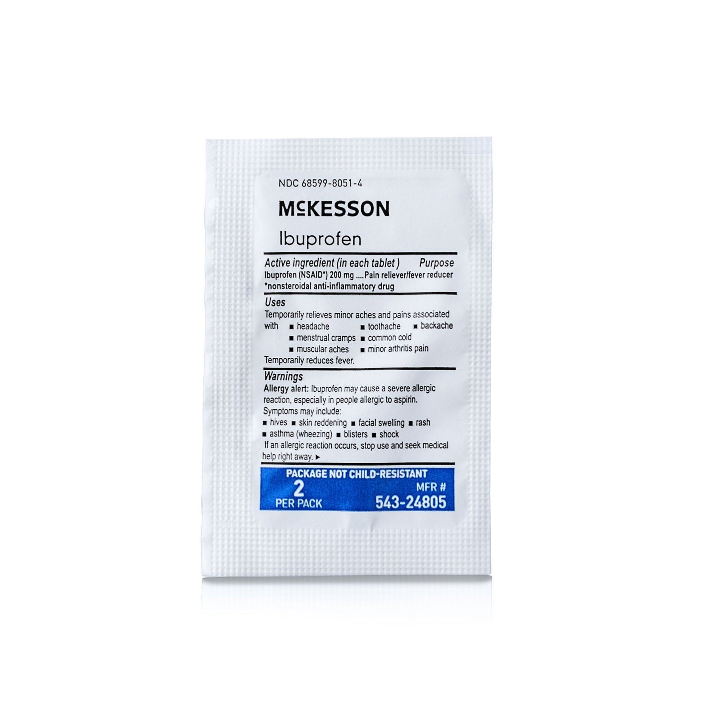 IBUPROFEN, TAB 200MG UD 200X2 X 12BX/CS)