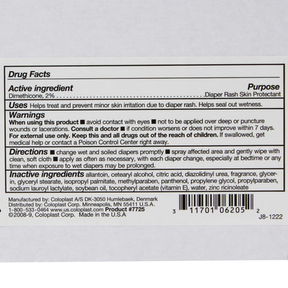 LOTION, BAZA CLEANSE/PROT ODORCNTRL SPRY 8OZ (12/ COLPLT