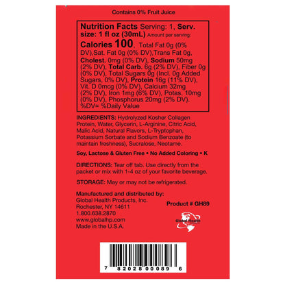 PROTEIN, LIQUACEL APPLE 1OZ PKT (100/CS)