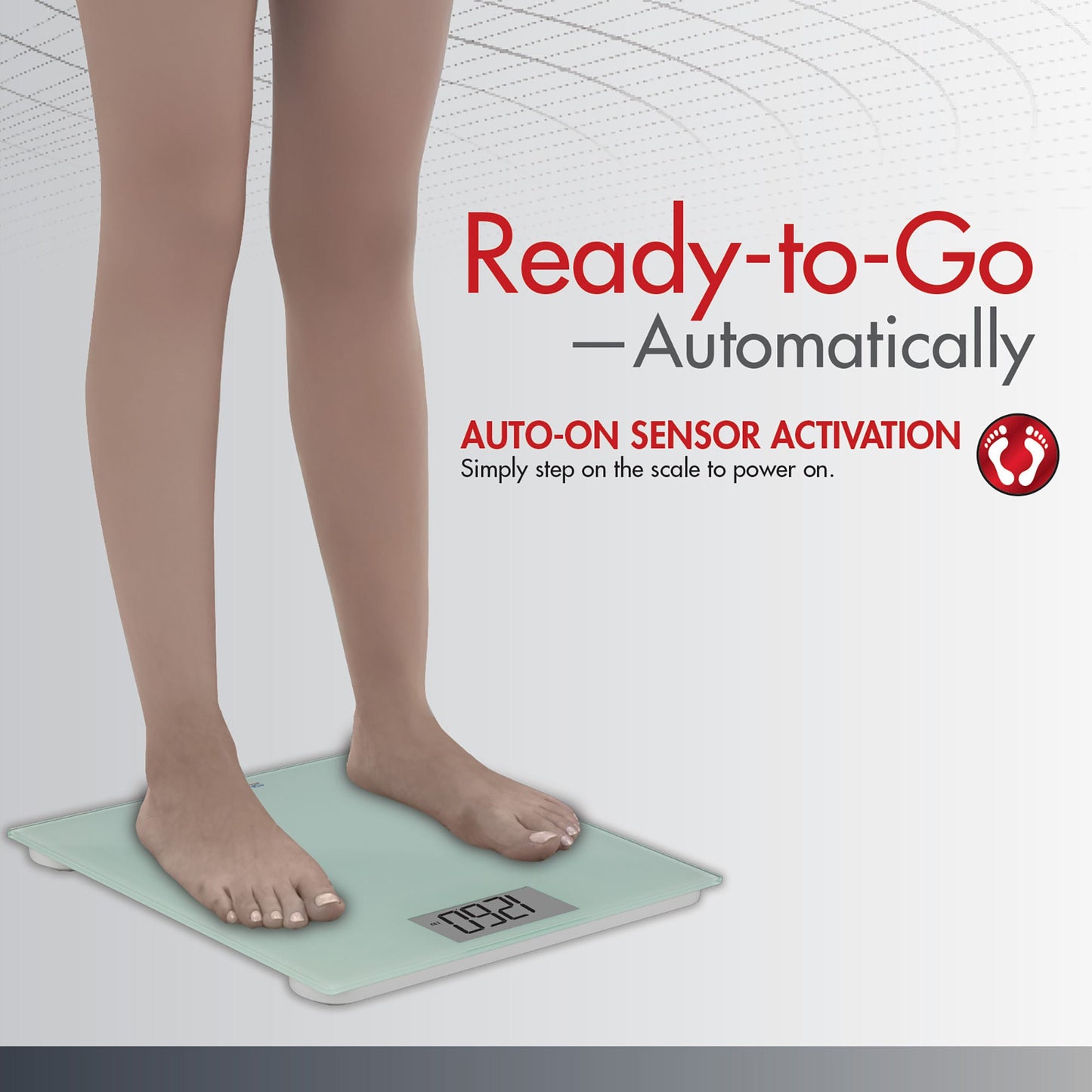 SCALE, DIGITAL SMARTHEART AUTO-ON 438LB CAPACITY (4/CS)