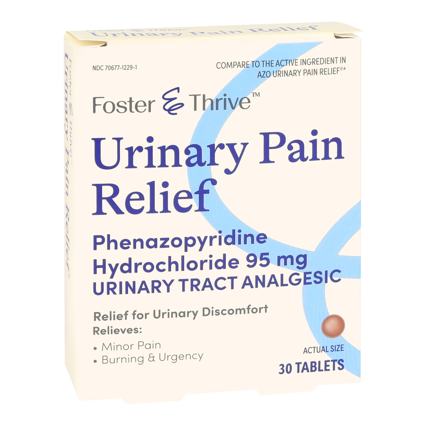 URINARY PAIN RELIEF, TAB FT SM95MG (30/BX)
