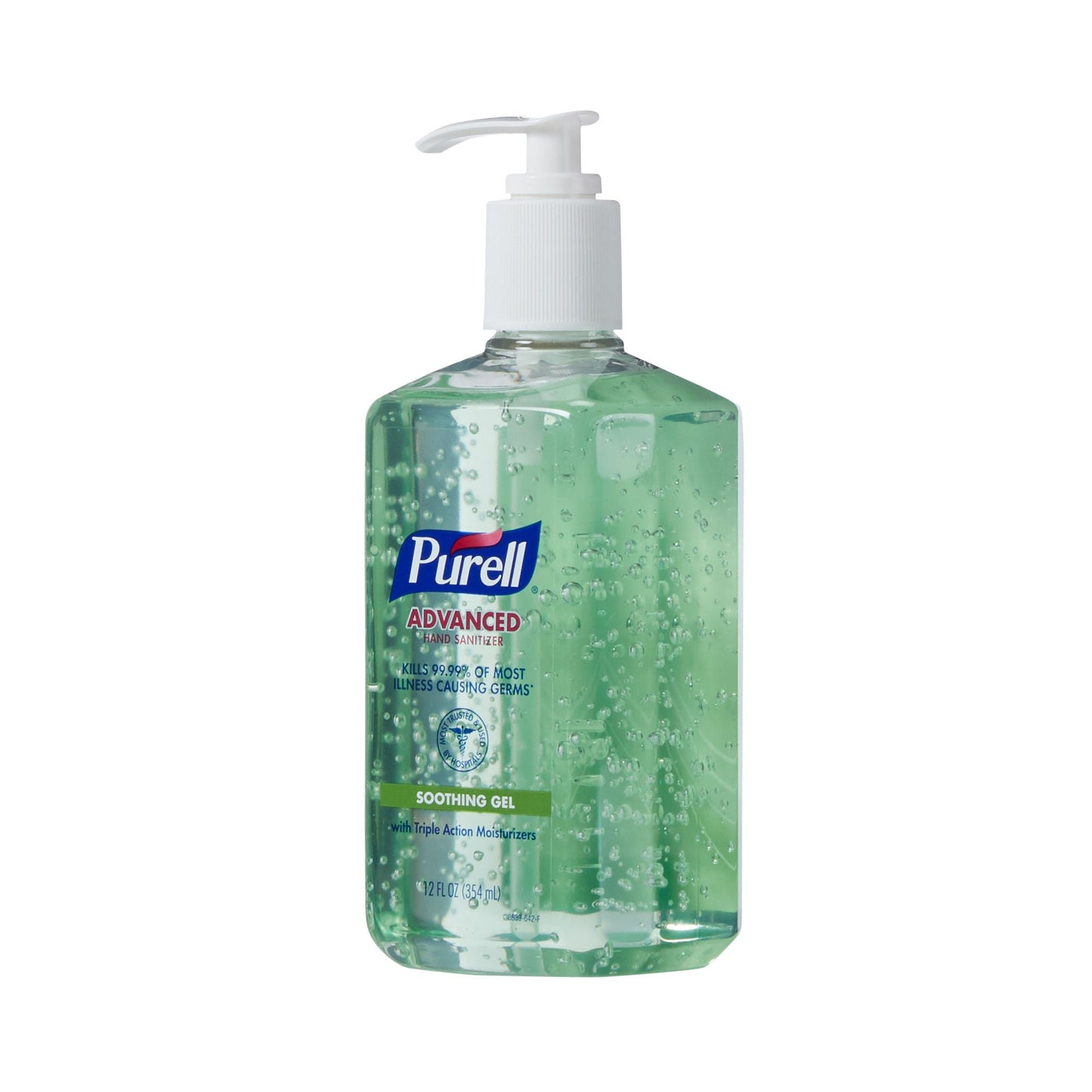 SANITIZER, HAND INSTANT PURELLALOE ADV 12OZ (12/CS)