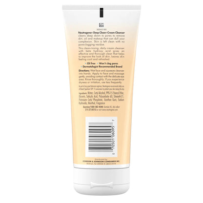 NEUTROGENA, CRM DEEP CLEAN CLEANSER 7OZ
