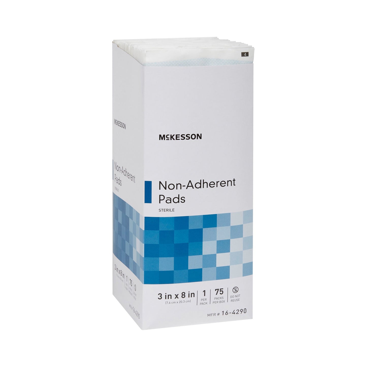 DRESSING, N/ADHER STR 8X3 LF (75/BX 8BX/CS)