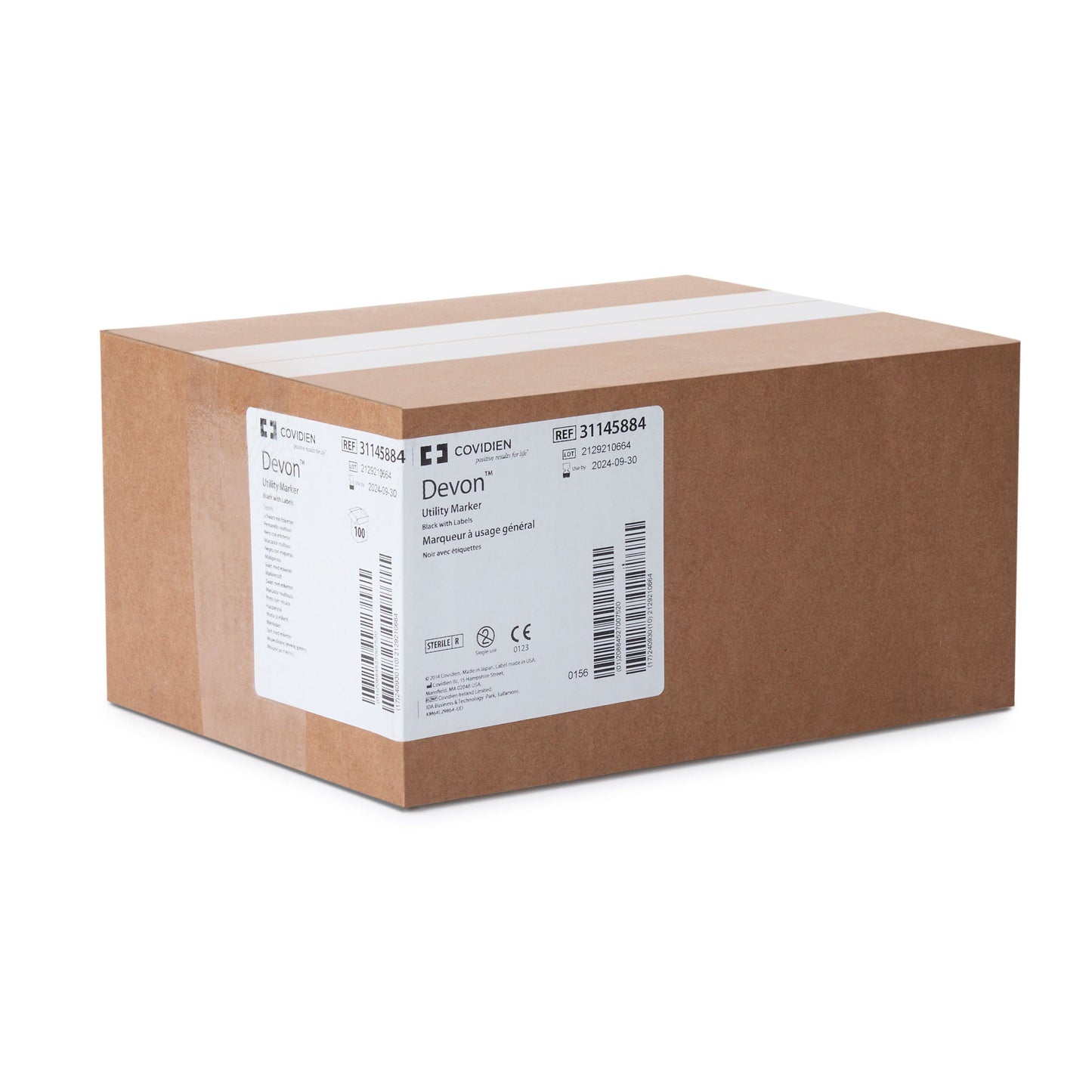 MARKER, UTILITY W/LABELS (25/BX) KENDAL