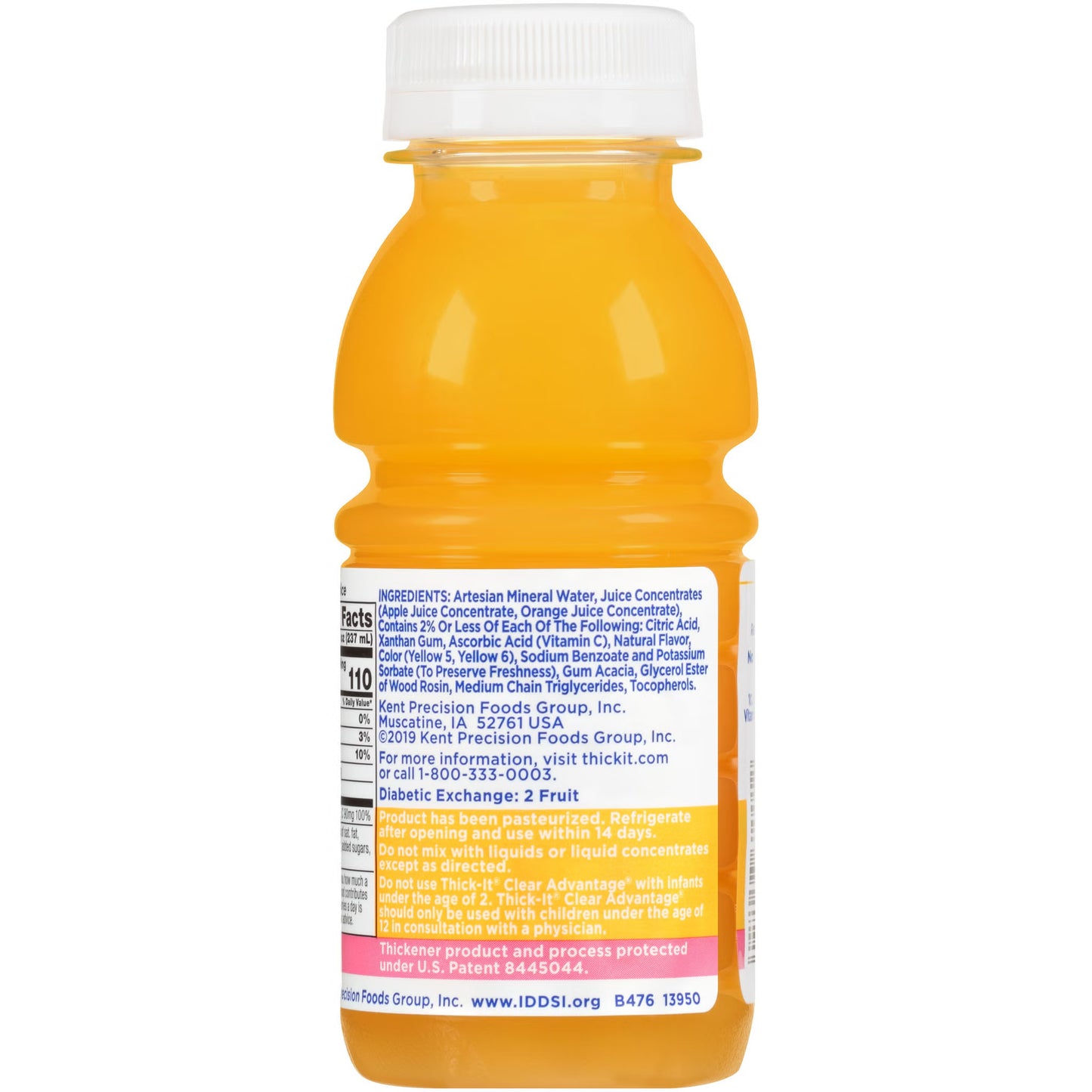 THICK-IT, CLEAR ADV ORG JUICE MILD/NECTAR 8OZ (24/CS)