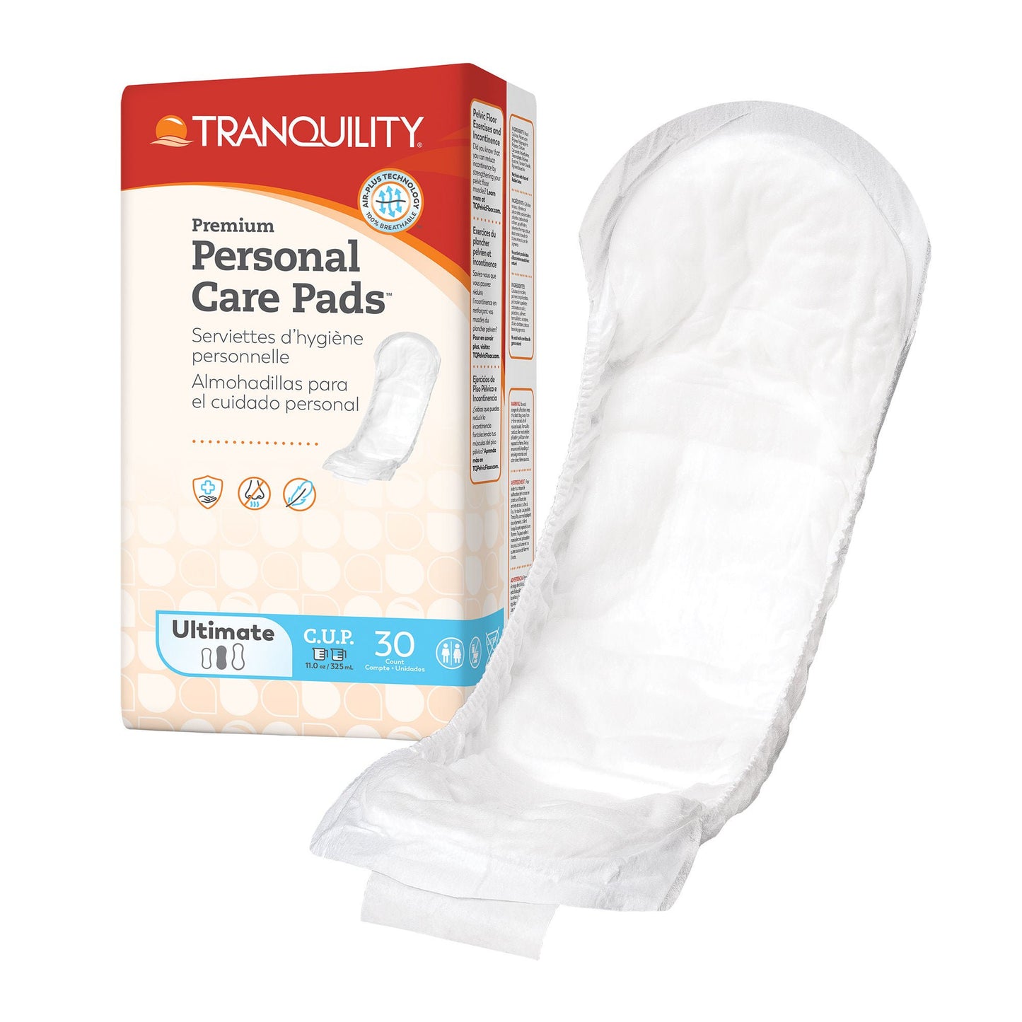 PAD, INCONT TRANQUILITY ULTIMATE DISP ADLT (30/BG 4BG/CS