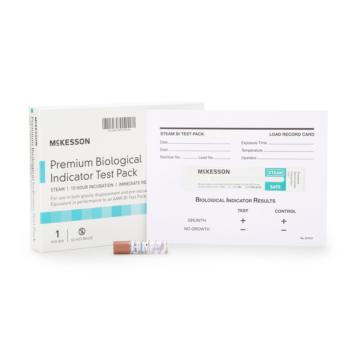 TEST PACK, STM BI W/25 CONTROLS (25/CS)