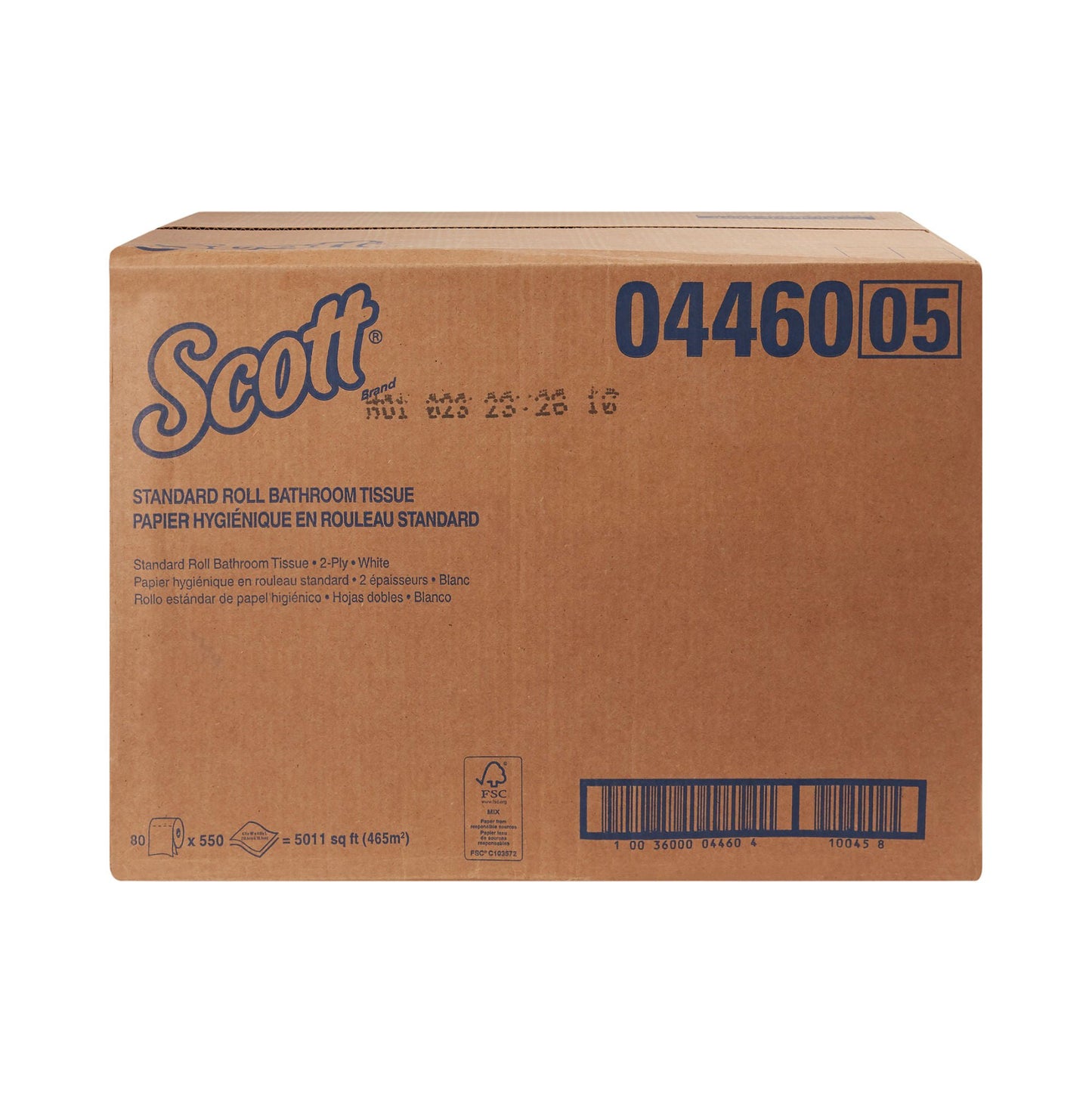 TISSUE, TOILET 2PLY KC PROF SCOTT BRAND (80RL/CS) KIMCON