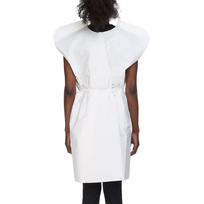 GOWN, EXAM T/P/T F/B OPN WHT 30X42 (50/CS)