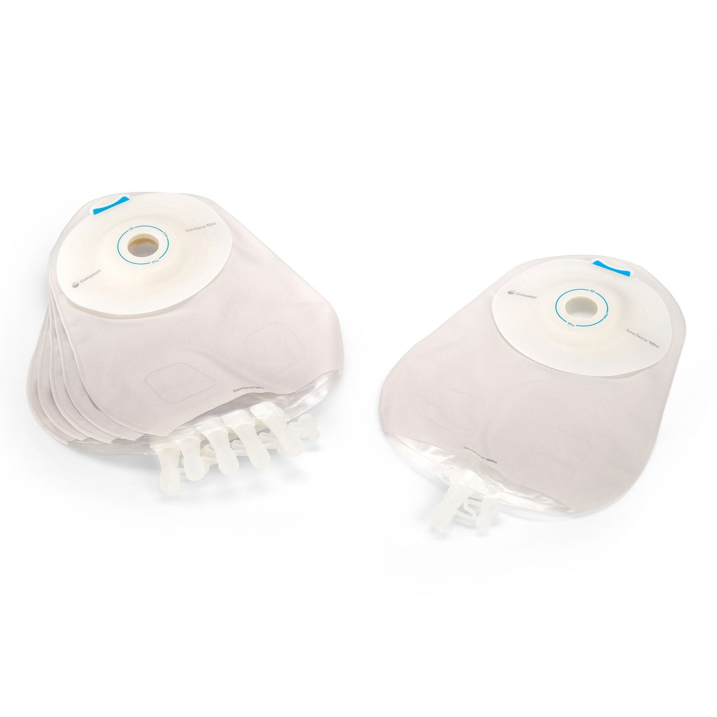 POUCH, OSTOMY 1PC SFT CONVEX PRECUT 7/8" (10/BX)
