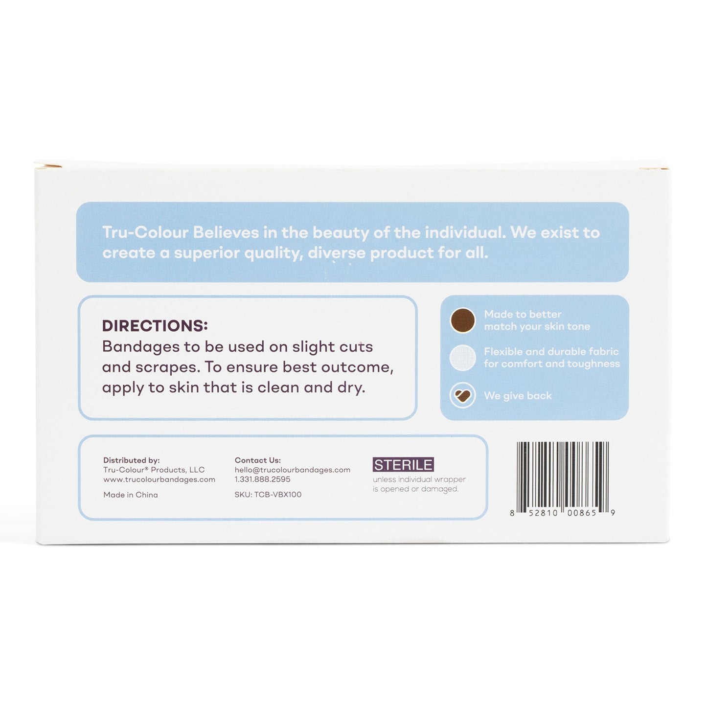 BANDAGE, ADH FLEX FABRIC 4 SKIN TONE SHADES (100/BX 36BX/CS)