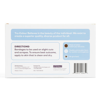 BANDAGE, ADH FLEX FABRIC 4 SKIN TONE SHADES (100/BX 36BX/CS)