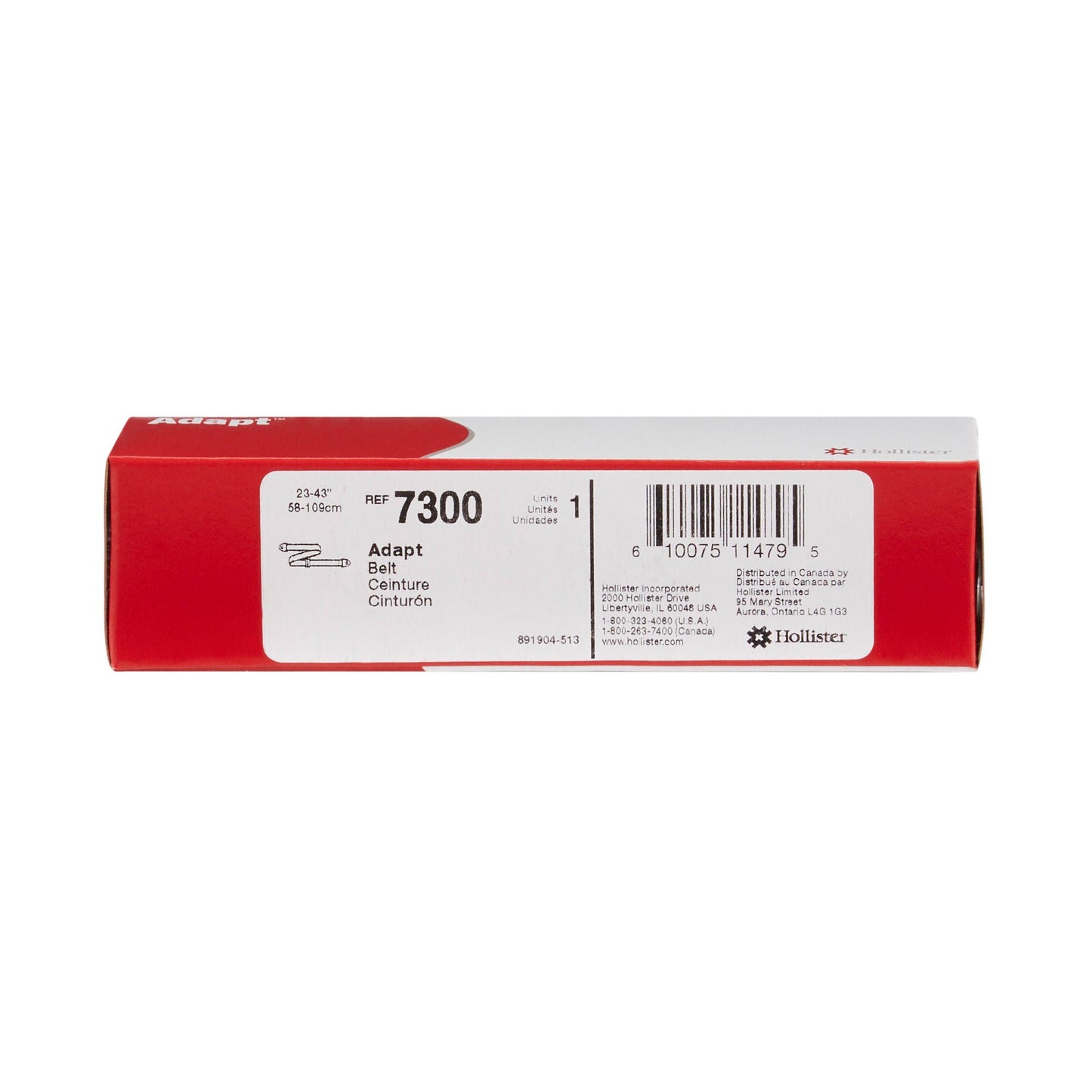 BELT, OSTOMY MED 23"-43"