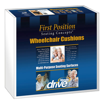 CUSHION, PREMIER ONE F/WHEELCHAIR 16"X16"X3" (4/CS)