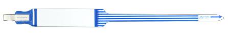 ID BAND, SAFEGUARD WIDE ADLT WHT (250/BX) PREDYN