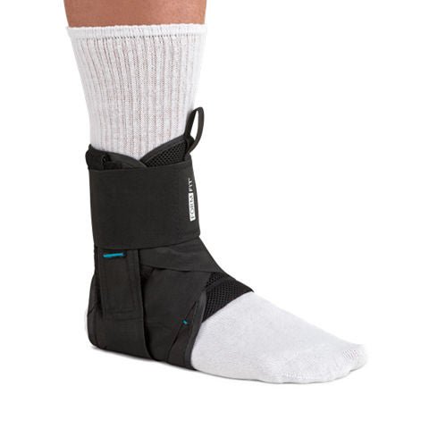 ANKLE WALKER, EQUALIZER LOW TOP BLK XLG