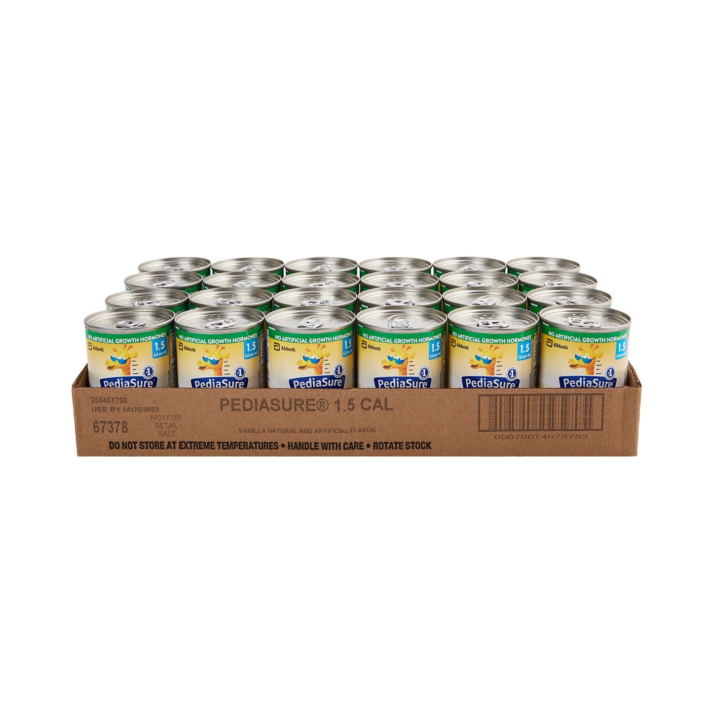 PEDIASURE, VANILLA 1.5 CAL 8OZ(24/CS)