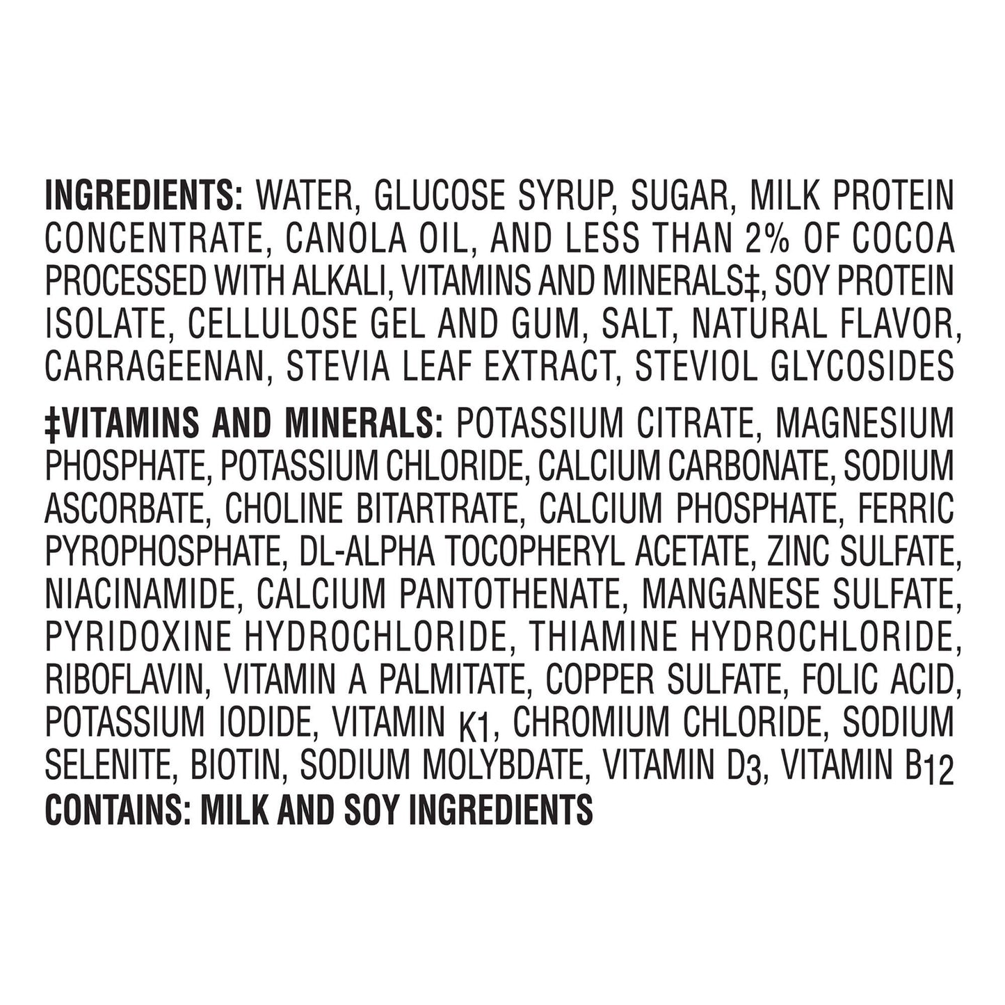 BOOST, ORIGINAL CHOC CLEAN 8FLOZ (24/CS)