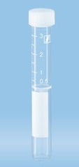 TUBE, BLD COL PLAIN CLR 3.5ML POLY (1000/CS)