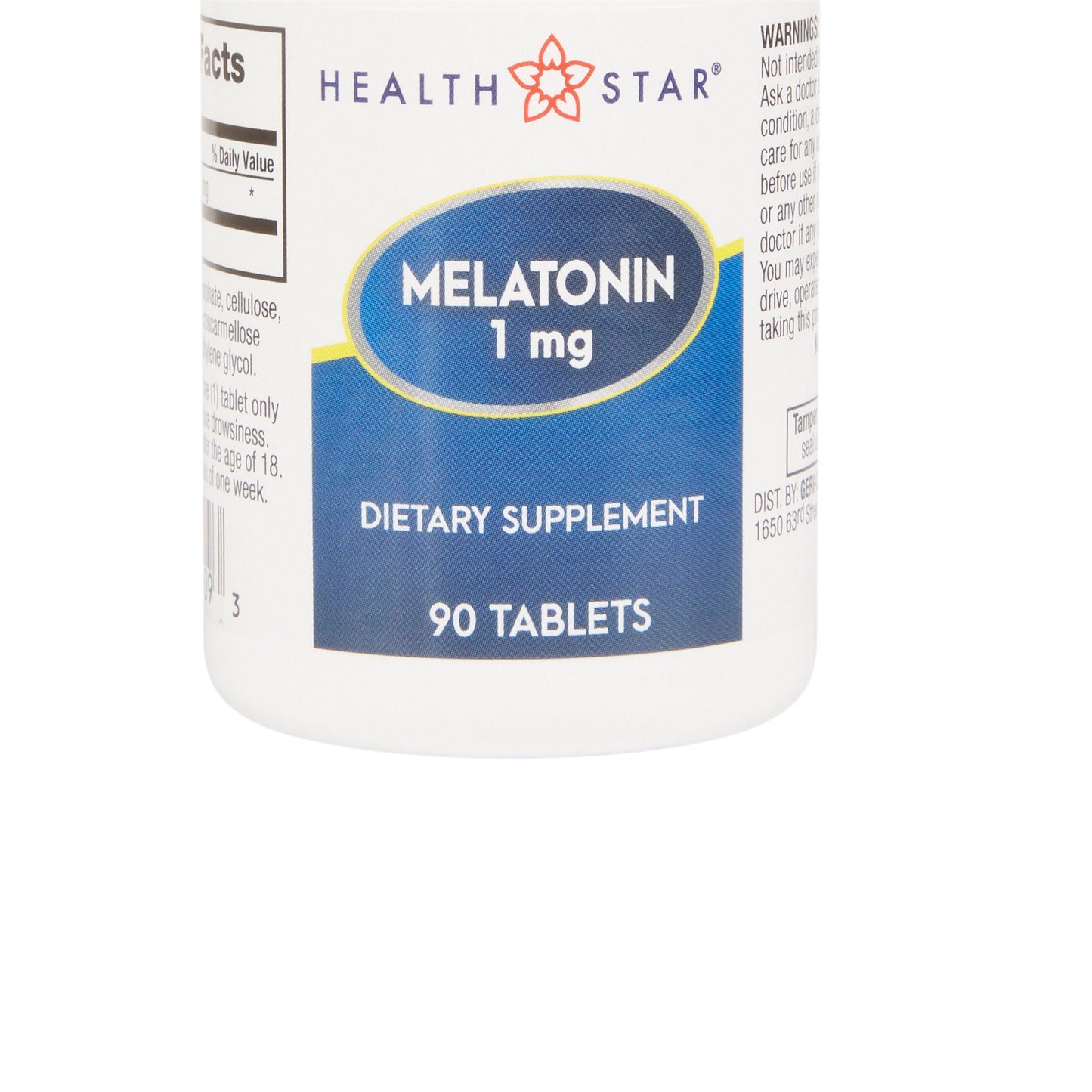 MELATONIN, TAB 1MG (90/BT 12BT/CS)