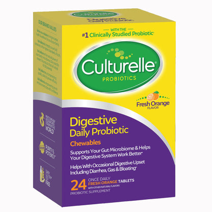 SUPPLEMENT, TAB CHEW CULTURELLE DIGESTIVE HEALTH (24/BX 24BX
