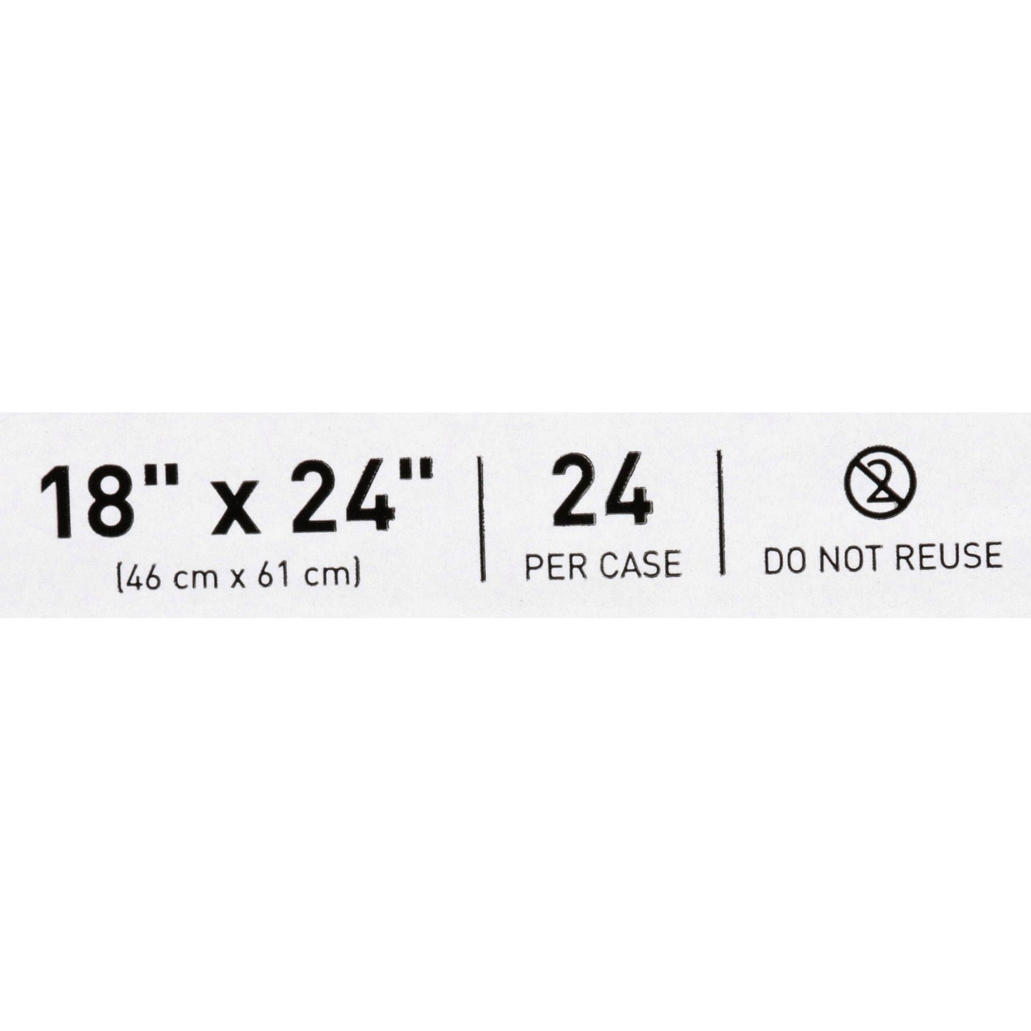 PILLOW, DISP FULL LOFT WHT 18X24" (24/CS)