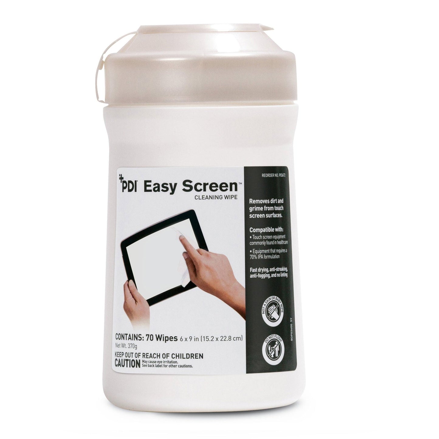 WIPE, CLEANING EASY SCREEN 6"X9" (GSA) (70/CN 12CN/CS)