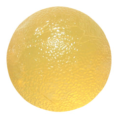 BALL, CANDO EXERCISE F/GRIP STRENGTH YLW